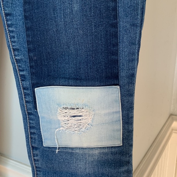 Gap patchwork jeans, size 28 regular - Picture 3 of 4